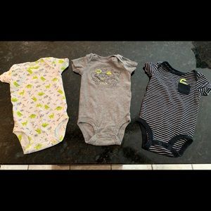 3 month Carters Onesies